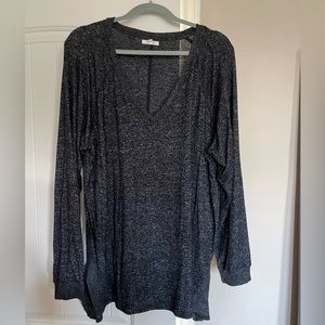 Long Black Tunic Top 🖤💫